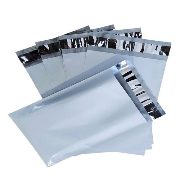 100 Poly Mailers Shipping Envelopes Self Sealing Plastic Mailing Bags 2 MIL - Picture 2 of 5